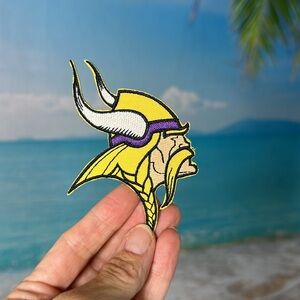 Vikings embroidery patch